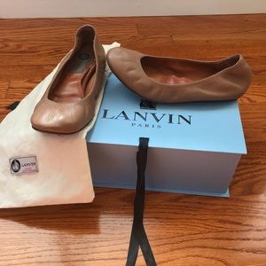 Lanvin Ballerine Classique in Nude